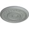 Ekena Millwork Marseille Ceiling Medallion (Fits Canopies up to 4 1/4"), 16 1/8"OD x 5/8"P, Primed White CM16MA - alternate 3